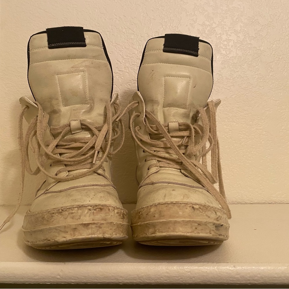 Rick Owens Geobasket milk